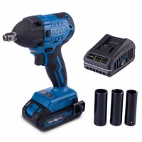 Akumuliatorinis veržliasukis Scheppach BC-IW350-X, SET S